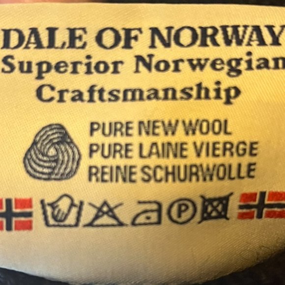 Vintage Heirloom Dale of Norway Reindeer Quarter-zip Pullover Sweater mens Large - Picture 4 of 10